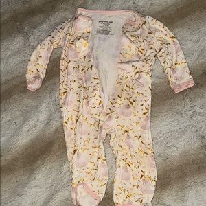 Magnetic me Pink and Gold baby One Piece